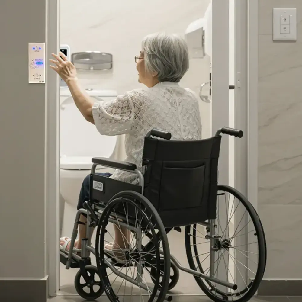 ประตูอัตโนมัติสำหรับคนพิการ และผู้สูงอายุ, Handicapped Auto Door