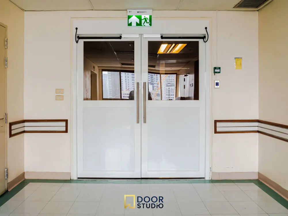 เซ็นเซอร์ประตูอัตโนมัติแบบไร้สัมผัส, เซ็นเซอร์ประตูอัตโนมัติ, Automatic Swing Door Opening