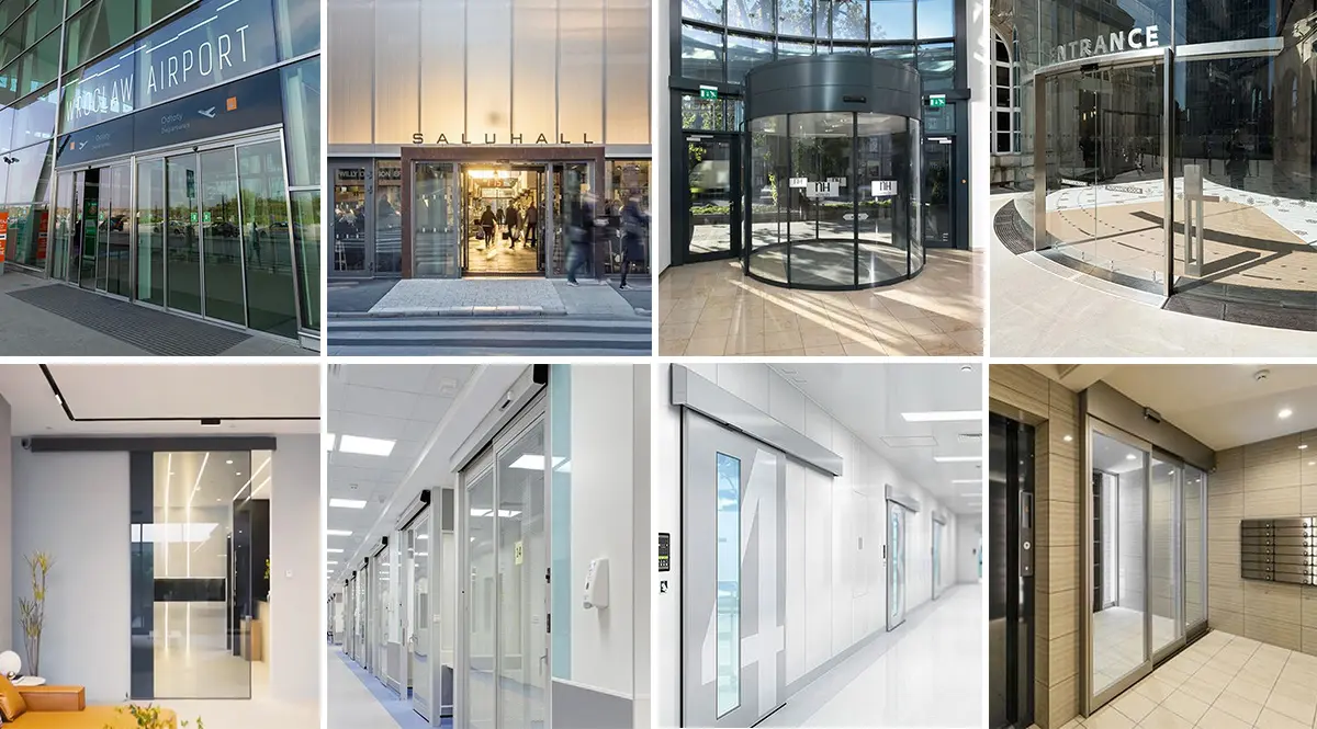 Automatic Door Types ประเภทของประตูออโต้ ประเภทประตูอัตโนมัติ ประตูอัตโนมัติประเภทต่างๆ