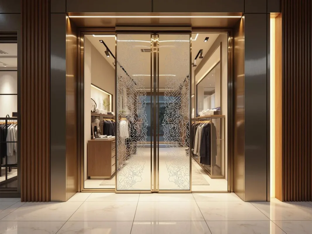 ประตูอัตโนมัติเปิดโอกาสให้นักออกแบบภายในได้สร้างสรรค์ผลงานที่โดดเด่น