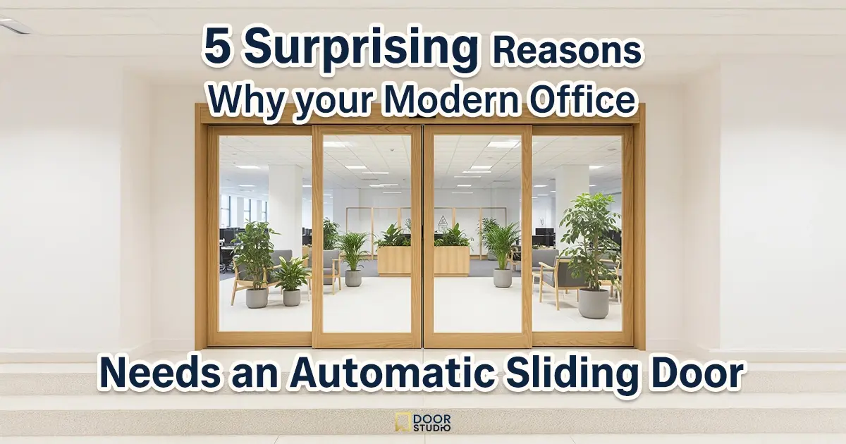 5 เหตุผลที่บ้านและร้านค้ายุคใหม่ต้องมี ประตูเลื่อนอัตโนมัติ