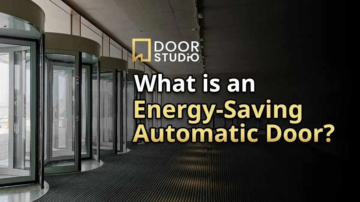 Automatic doors save energy ประตูออโต้ ประหยัดพลังงาน