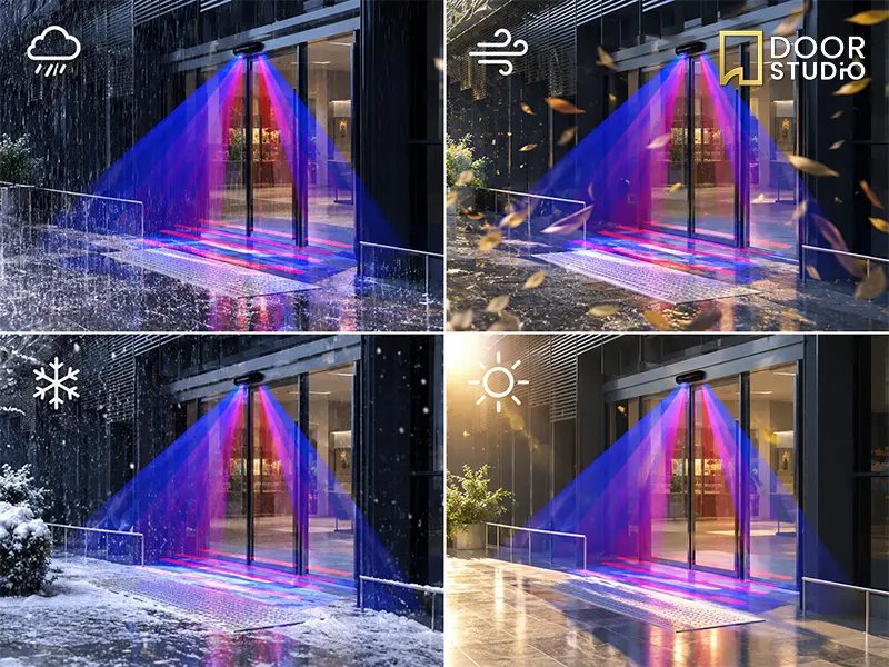 เซ็นเซอร์ประตูอัตโนมัติ ทนทุกสภาพอากาศ ด้วยซอฟต์แวร์อัจฉริยะ | Weatherproof automatic door sensor with smart software adaptation