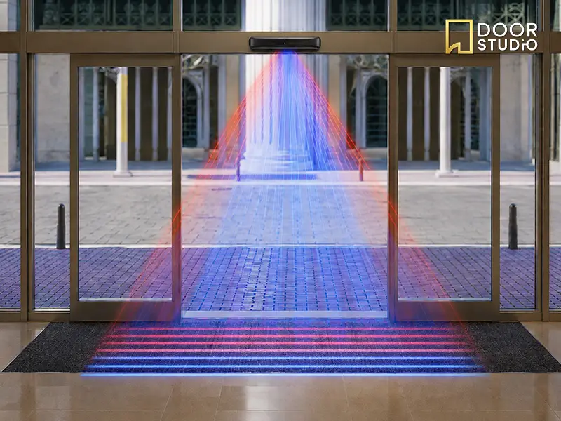 เซ็นเซอร์ประตูเลื่อนอัตโนมัติ เทคโนโลยีอินฟราเรดความแม่นยำสูง | High precision superior infrared technology for automatic sliding doors